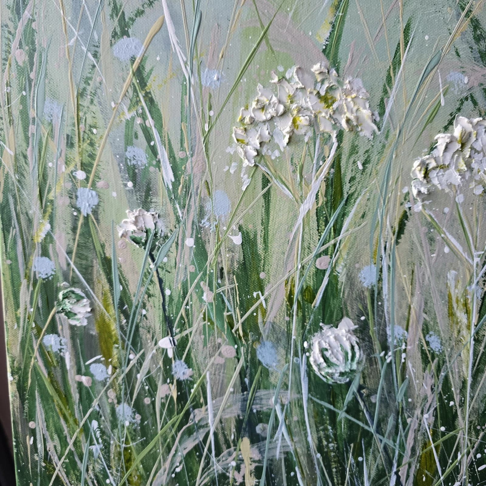 Extra Large 1.5m X 1m Landscape Painting Coastal Floral Calming thumbnail 25