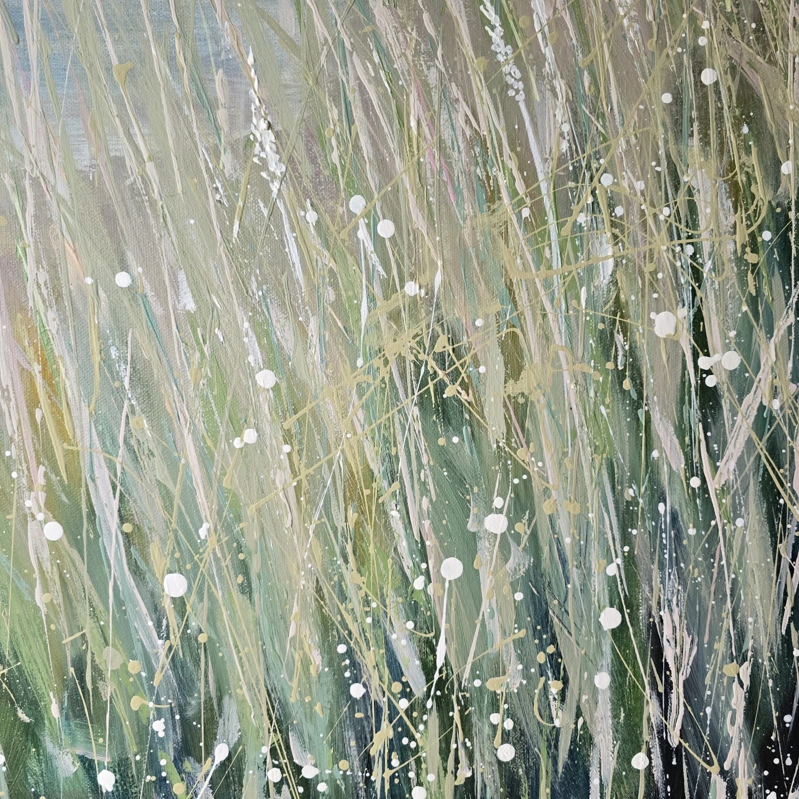 Extra Large 1m X 1m Landscape Painting Floral Calming thumbnail 20