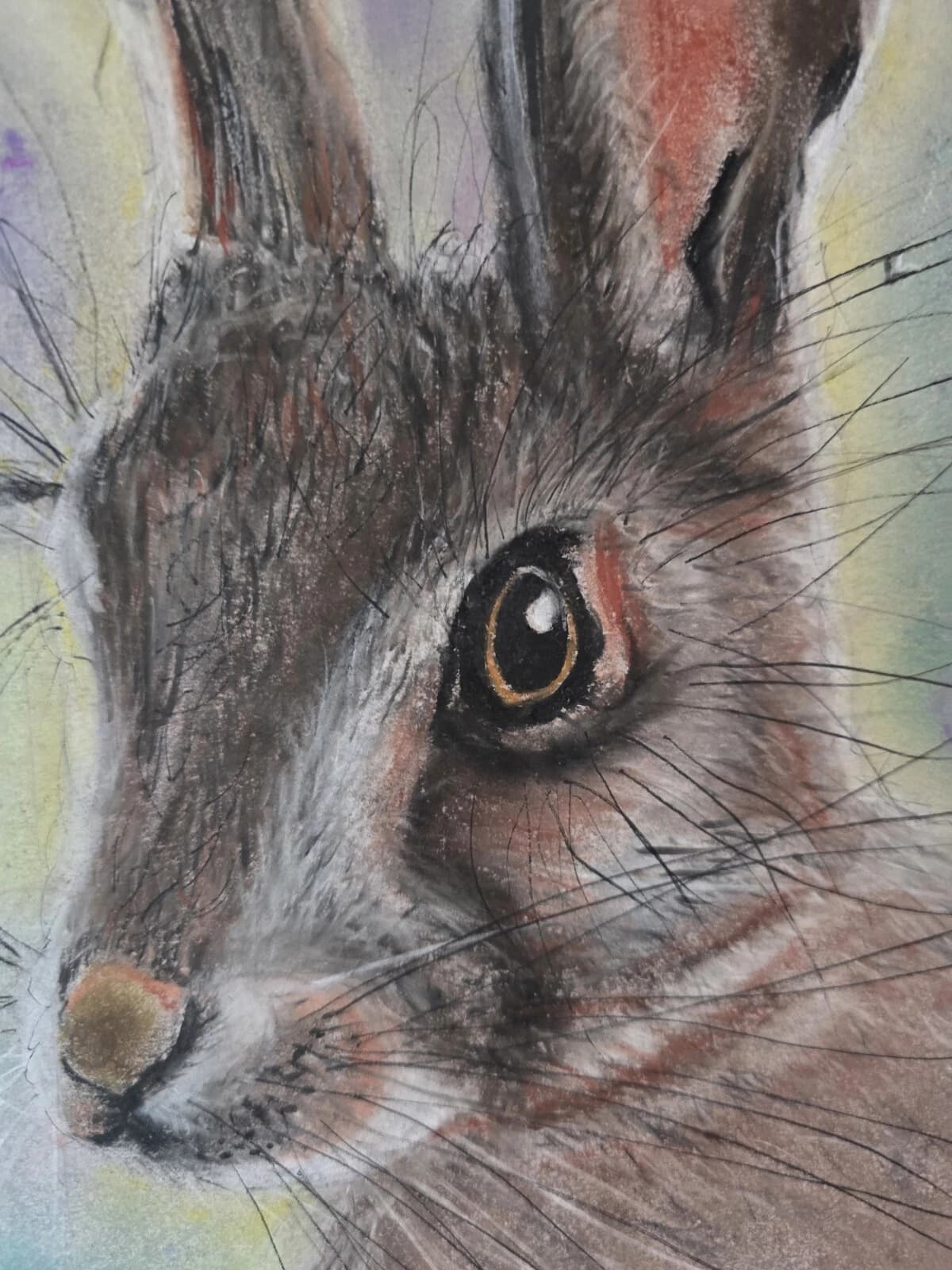 Painting Hare Framed thumbnail 4