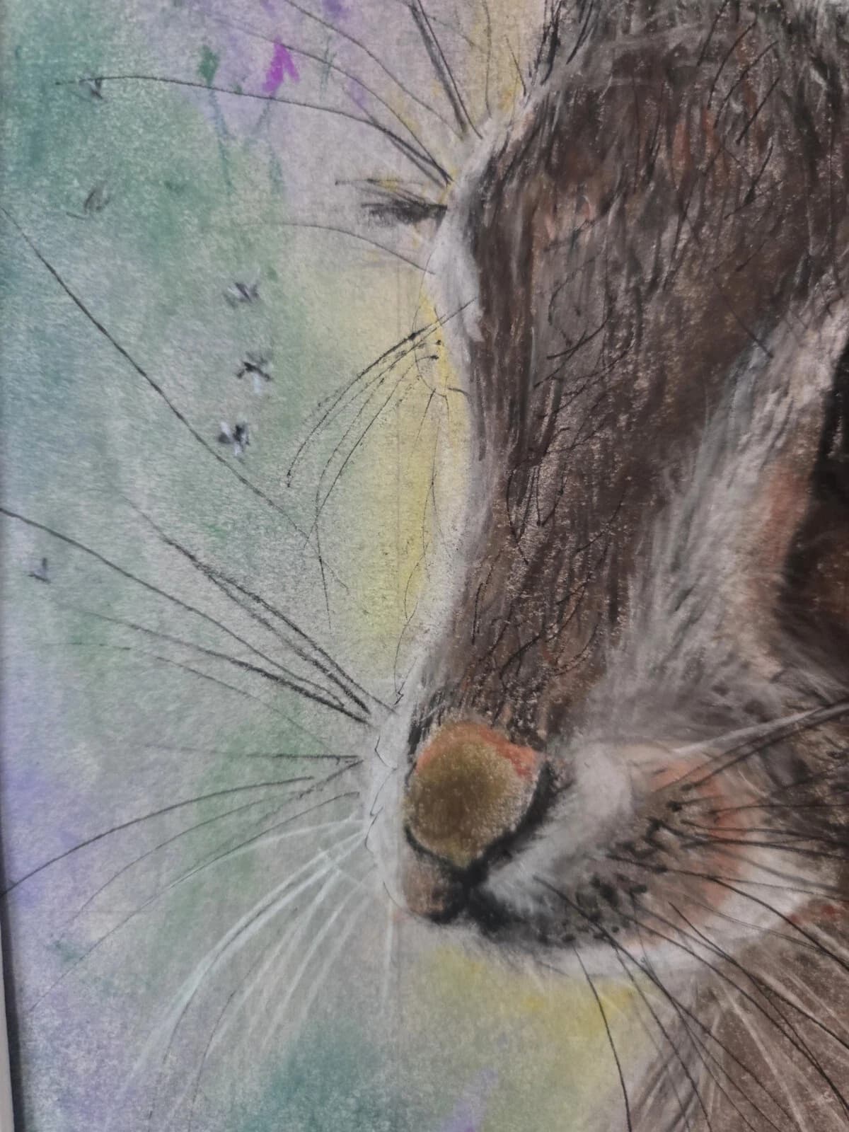 Painting Hare Framed thumbnail 5